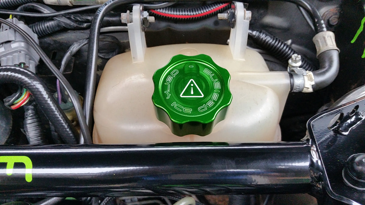 MG ROVER Aluminium Coolant Expansion Tank Cap – Dark Ice Designs
