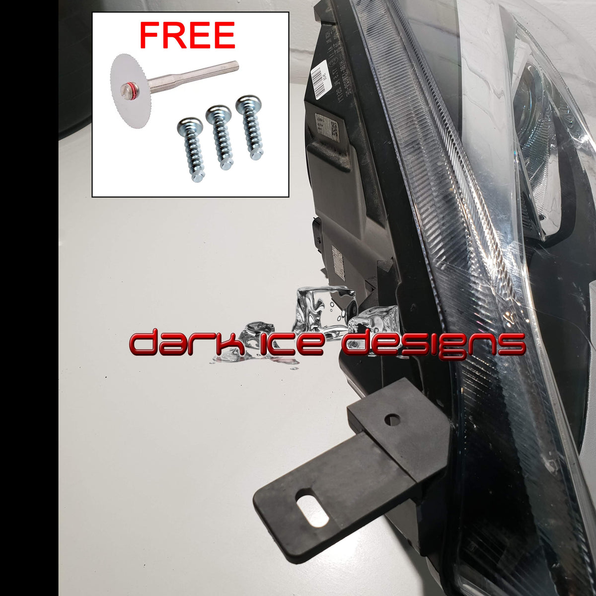 thumbnail image 2 of Robust Car Parts Ford Fiesta Headlight Bracket Tab Repair Kit – Driver Side, 1889778, 2 Year Warranty 2 of 2