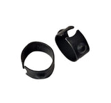 Gas strut socket spring band retaining clip for 10mm plastic push fit ball joint x2