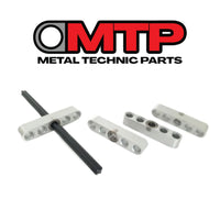 Aluminium Metal Beam Bearing Block liftarm compatible with Lego Technic