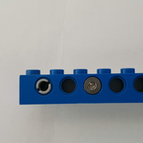 2L Beam liftarm 5x screw together metal connector FRICTION pins compatible with Lego Technic