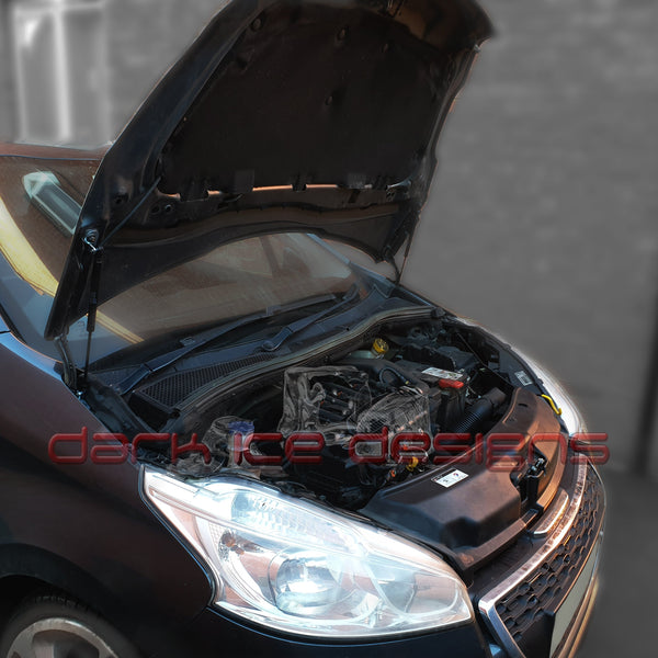 Peugeot 208 mk1 2012-19 Bonnet Hood Gas Strut Lifter Kit